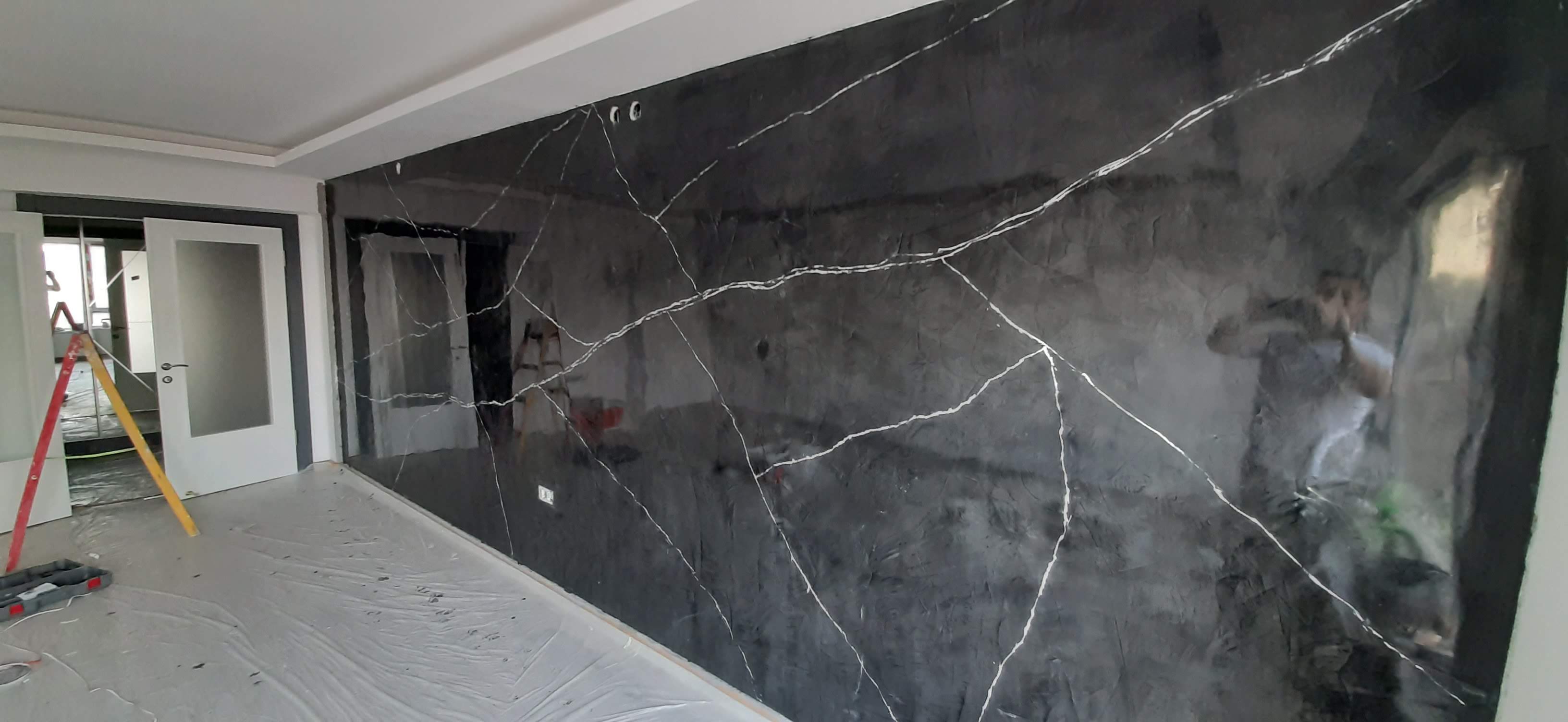 Venedik S�va - Mermer Efektli �talyan Boya *DETAYLAR*